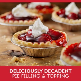 Duncan Hines Comstock Cherry Pie Filling and Topping, 21 oz. (Pack of 8)