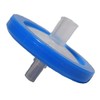 Advangene Syringe Filter Sterile 0.22 Micron 30 mm PVDF Blue