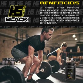 Creatina Hs Black Monohidratada1kg 200servicios
