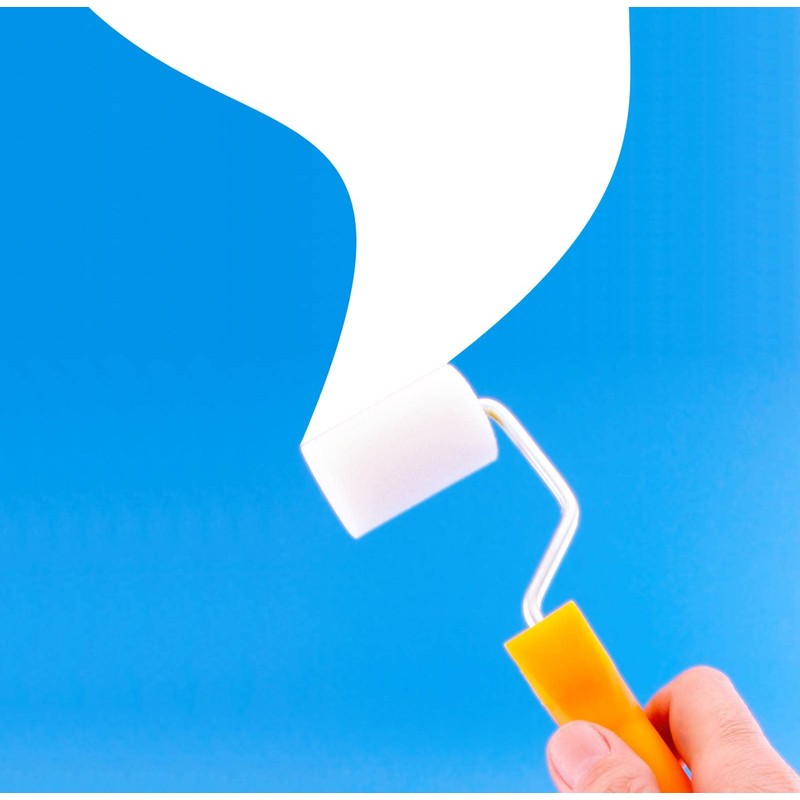 Foam Paint Roller, 2 Inch Mini Paint Roller Kit with