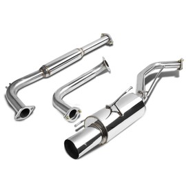 DNA MOTORING CBE-NM00 Cat Back Exhaust System [Compatible with 00-03 Nissan Maxima]