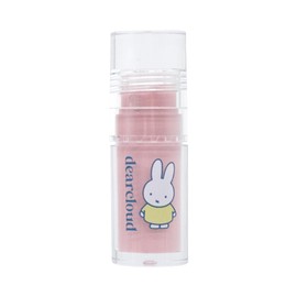 dearcloud x Miffy Gentle Crush Serum Blush – Liquid Blush for Cheeks with Hyaluronic Acid – Korean Beauty Makeup - .19 fl oz (Fine Art)