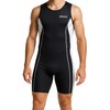 Wixen Men’s Triathlon Suit – Padded One-Piece Sleeveless Trisuit with