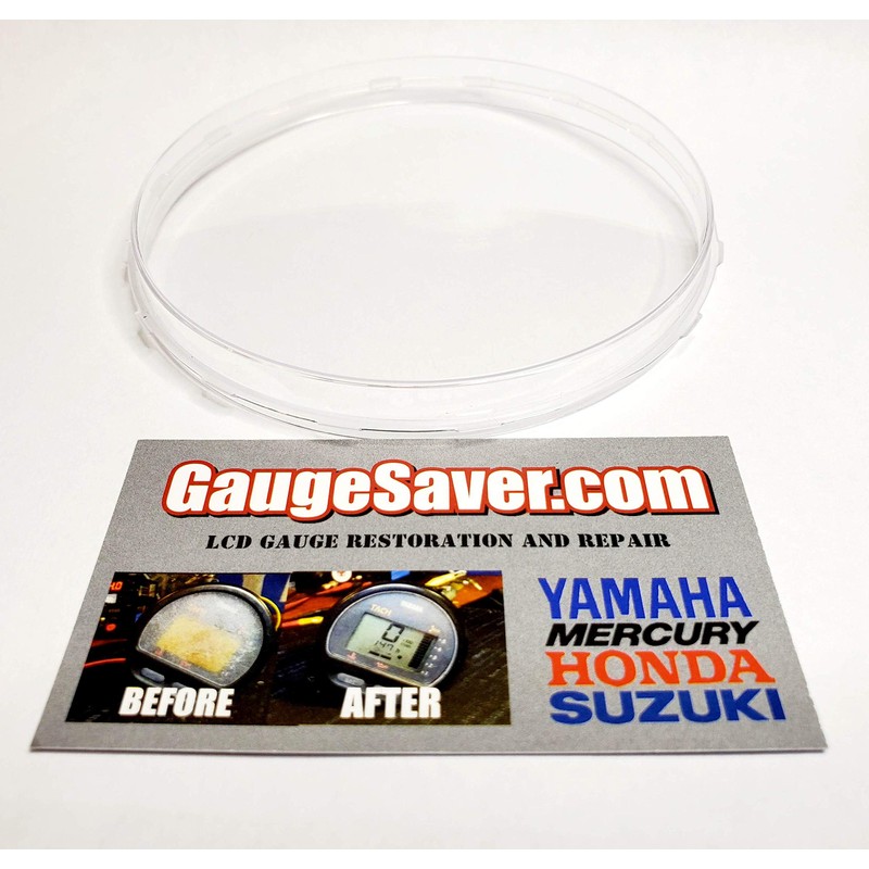 Mercury Smartcraft 4" 4-in1 Multi-Function Analog Gauge Replacement Lens