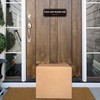 Please Leave Packages and Deliveries Here Sign Sticker, Self-Adhesive Waterproof