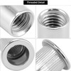 QWORK® 250 Pieces 304 Stainless Steel Rivet Nuts Assortment Kit,