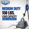 Tie Boss - 1/4 Inch, Medium Duty, (150 lbs Working