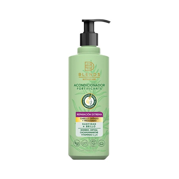 Acondicionador Fortificante Reparación Extrema Blends Botanicare 350ml