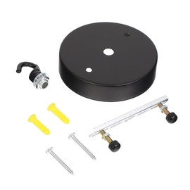 Artibetter Chandelier Ceiling Shelf for Housewarming Kitchen Lighting Bar Lighting Canopy Lights Plate Lamp Canopy Rustic Creative Ceiling Plate Lamp Decoration Iron