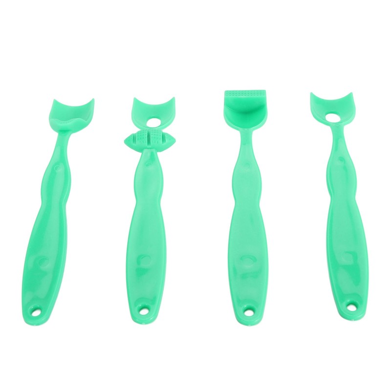 4pcs Tongue Muscle Trainer Improve Flexibility Lateralization Lifting Oral Muscle