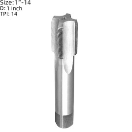 Burkit 1"-14 UNF Tap and Die Set Right Hand, 1" x 14 UNF Machine Thread Tap and Round Die