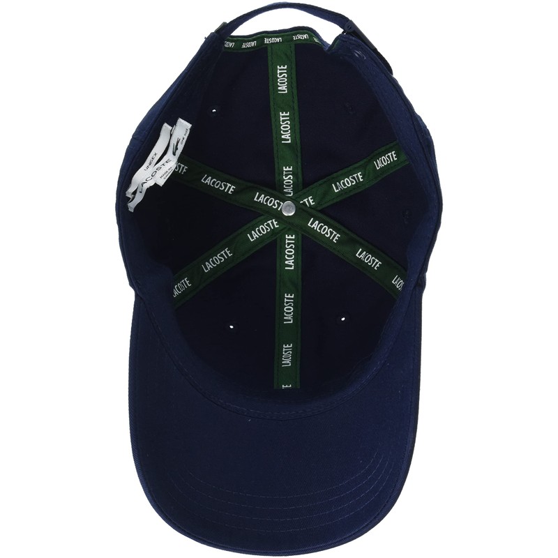 Lacoste K0491-51 CAP Organic Cotton 5-Panel Cap, Cap, Hat, Logo,