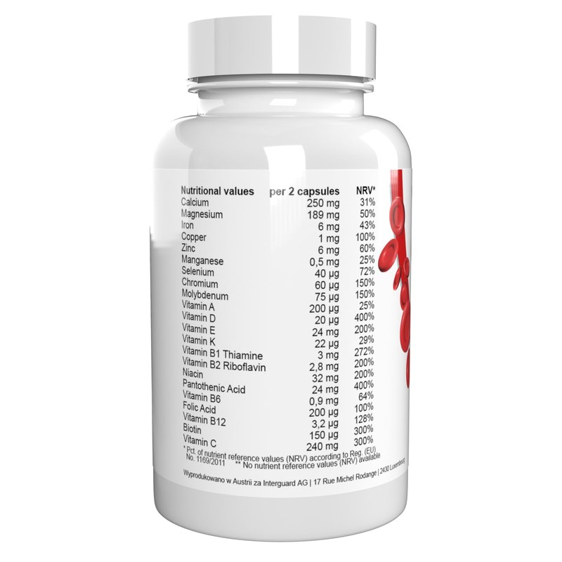 Cardiotens Forte - 120 Capsules (2 x 60 Capsules) Pack