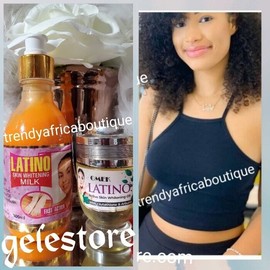 UNIK OMEK Latino Skin Whitening Body Milk & OIL. Fast Action  Spf20 🔥💯 Satisfaction