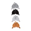 Pearhead Cat Bum Kitchen Magnets, Set of 4, Pet Themed