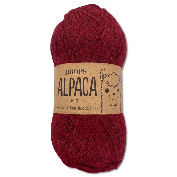 Frida's Wollhaus Drops 50 g Alpaca Alpaca Wool Yarn, Crochet,