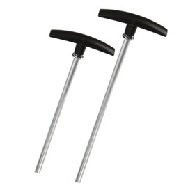 RV Waste Valve Tube Extension Kit 9"and 12",Compatible with Valterra/Camco Waste Valve ,rv black tank handle RV Dump Valve Handle Replacement Set, RV Sewer Hose Kit Included Rod Tube-Universal Fit