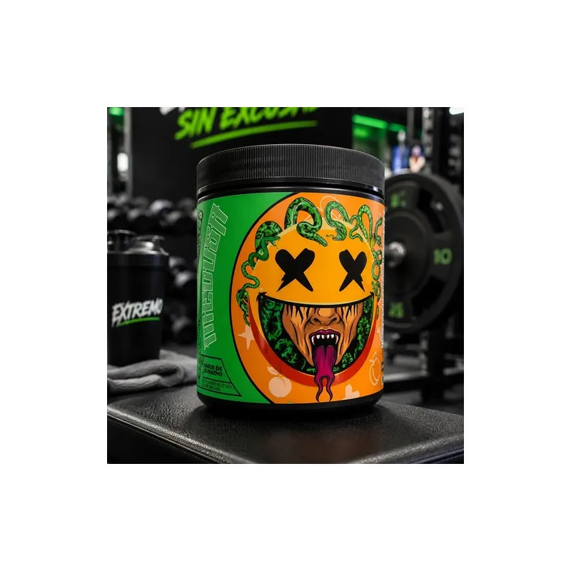 Pre Entrenador Preentreno Workout Serv Medusa Smile Labz Durazno