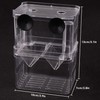 Tiberham Fish Breeding Box, Acrylic Floating Fish Hatchery Isolation Box,