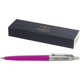 Exclusive Parker Ballpoint Model Jotter incl. Engraving Laser Engraving Engraved New - Shocking Pink