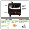 ACANII - For [HID/Xenon Model] 2016-2018 Chevy Silverado 1500 LED