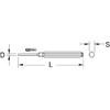 KS Tools 162.2251 Pin Punch with Guide Sleeve, Diameter 1.8