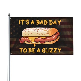 It’s A Bad Day To Be A Glizzy3 3x5 Ft Outdoor Flag Decorative Vivid Colors Lightweight4