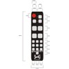 SeKi Seniors Pensioners Remote Control Extra Large Big Buttons for