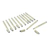 12pcs Waterproof Fine Tip Pens Quick Drying Smoothly Writing Nylon