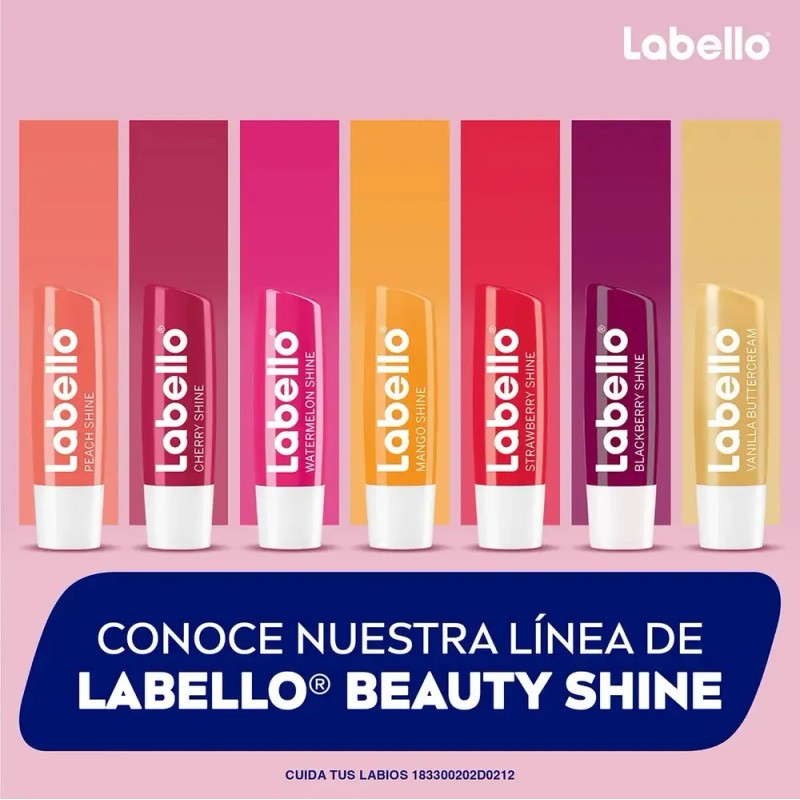 Labello Bálsamo Labial Protector Humectante Mora 4.8g