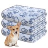 Gorgelly Dog Blanket, Soft Fleece Pet Blanket for Small &