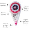 Pentel Cinta Correctora, Compacta, 7 m x 4.2 mm, Blanca,