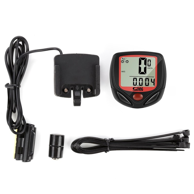 KINGMAS LCD Bicycle Bike Computer Odometer Speedometer Sd-548b