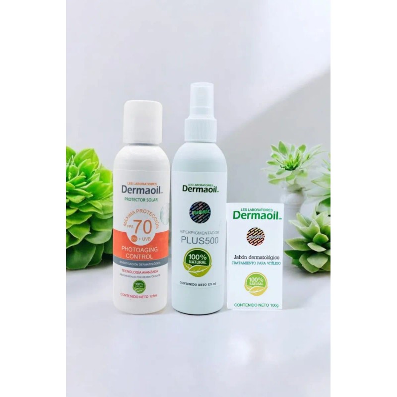 Kit Natural Con Melagenina Para El Tratamiento Del Vitiligo