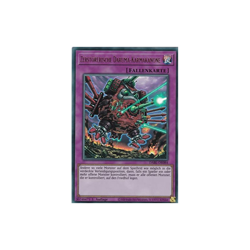 DABL-DE084 - Destructive Daruma Karma Gun - Ultra Rare -