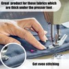 Hotop 2 Pieces Bulky Seam Aid Sewing Machine Presser Foot