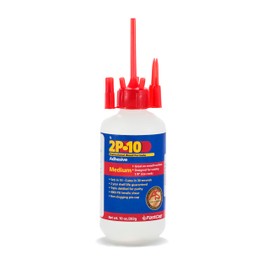 FastCap 2P-10 - Medium – High Performance Super Glue - CA (Cyanoacrylate Adhesive) -10 oz/283g. Perfect for General Purpose Projects. 2-Part Adhesive. Activator Sold Separately (2-Bottle)