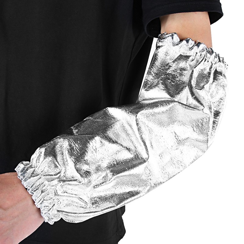 1000 Degree Heat Resistant Aluminum Foil Fireproof Oversleeve Arm Guard