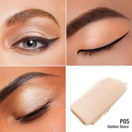 Oulac Glitzer Lidschatten Set | Lidschatten & Highlighter Duo| Glitzer Schmink| Wasserfest & Langlebig| Glitzer Finish| Verblendbares & faltenfreies Augen-Makeup| Vegan