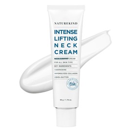 NATUREKIND Intense Lifting Neck Cream, Advanced Skin Care with Hyaluronic Acid, Collagen and Shea Butter for Neck Firming and Tightening, 50g, 1.76 oz.
