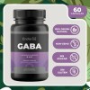 GABA 500 Mg 60 Cápsulas Sin Sabor Naíma Suplemento Relajante