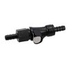 Fuel Hose Coupling Size 6 - Black
