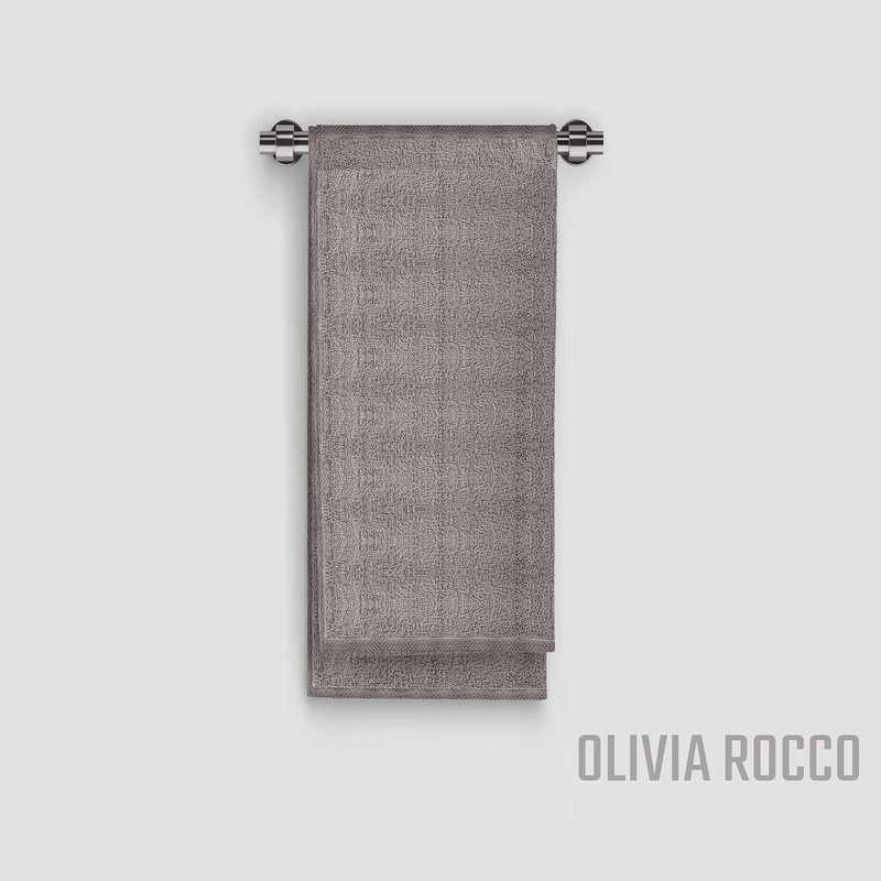 Olivia Rocco Pack Of 2 Bath Sheets Everyday 100% Cotton