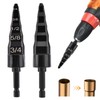 2 Pcs HVAC Repair Tool,Swage Tool Drill Bit,Swage Tube Expander