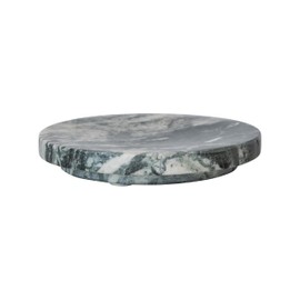Bloomingville Marble Soap Dish, Black Mélange (Each One Will Vary)