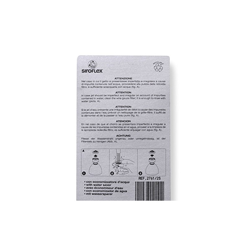 Siroflex Showerhead From Italy