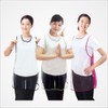 Line Uniform 라인유니폼 매쉬 투명 비닐 방수앞치마/미용실가운/식당앞치마 [LN 6023 핑크(Pink)]
