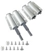 ZCLGOOD 2PCS Double Push to Open Door Latch, Magnetic Touch