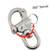 2Pcs316 Stainless Steel Swivel Snap Shackle ，Marine Quick Release Boat