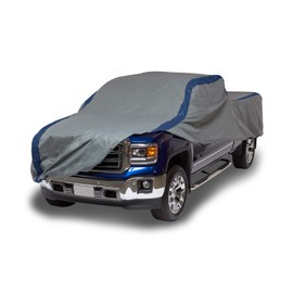Duck Covers A3T241 Weather Defender Pickup Truck Cover for Standard Bed LWB Trucks up to 20' 1",Gray/Navy Blue,241 Inch Length x 70 Inch Width x 60 Inch Height